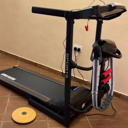 TREADMILL 2.5HP WITH MASSAGER MP3 GERMAN BRAND