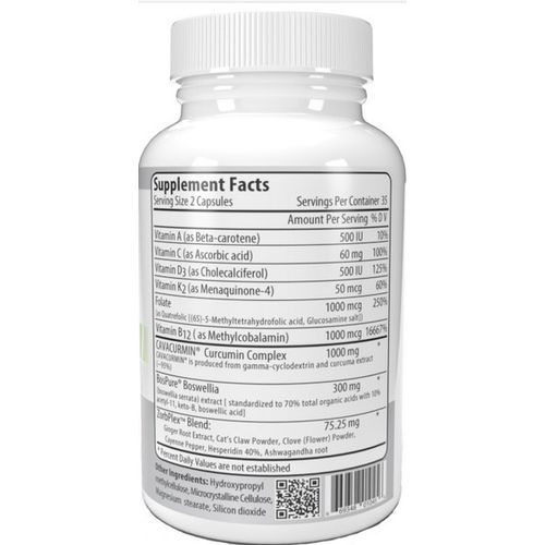 CurcuMax Plus 70 Capsules Curcumin
