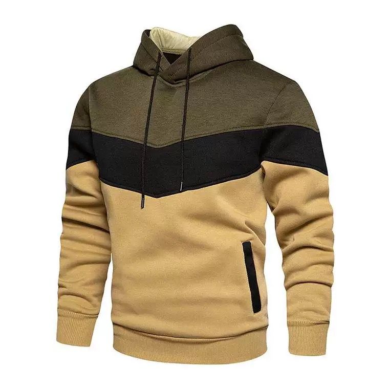Mens Sport Outdoor Cotton Long Sleeve Hoodies Sportwear Warm Sweatshirts