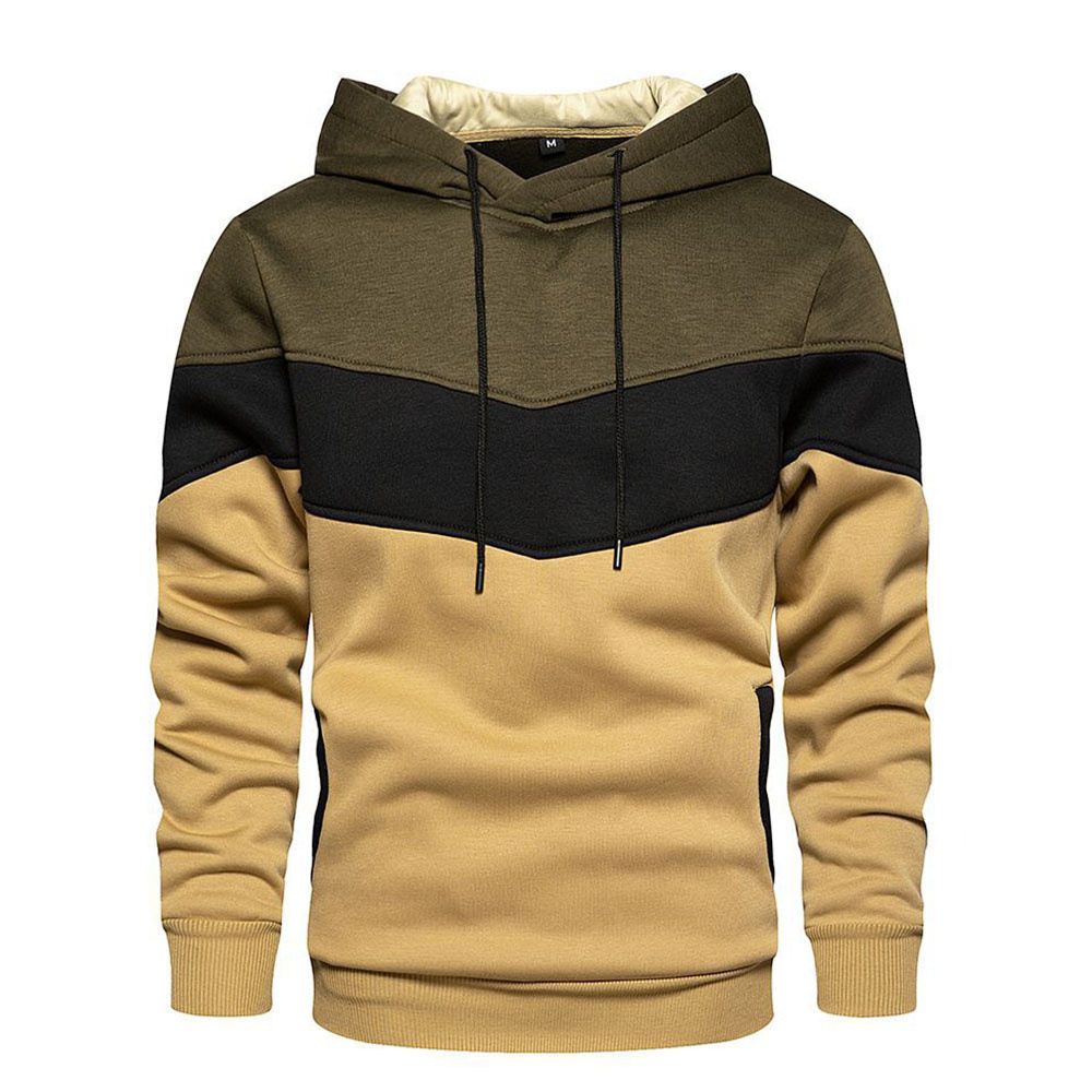 Mens Sport Outdoor Cotton Long Sleeve Hoodies Sportwear Warm Sweatshirts