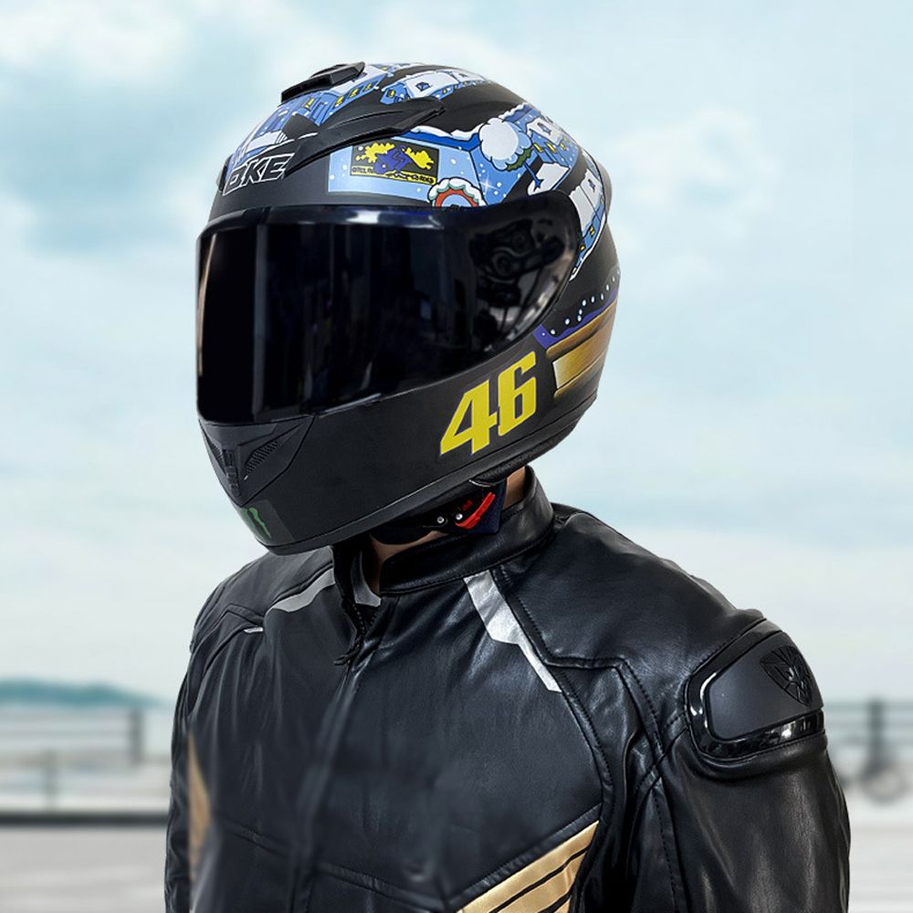 Motorcycle Street Bike Helmet Full Face Safety Helmet