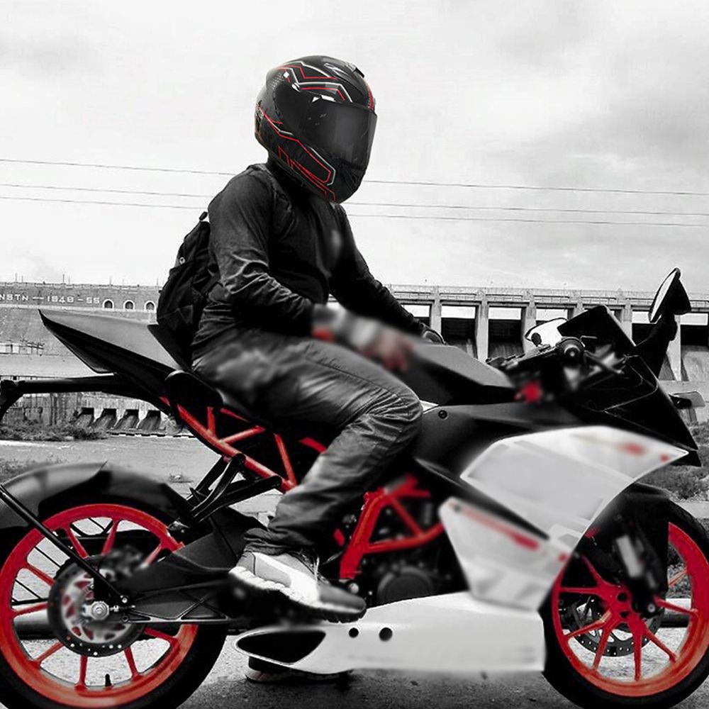 Motorcycle Street Bike Helmet Full Face Safety Helmet