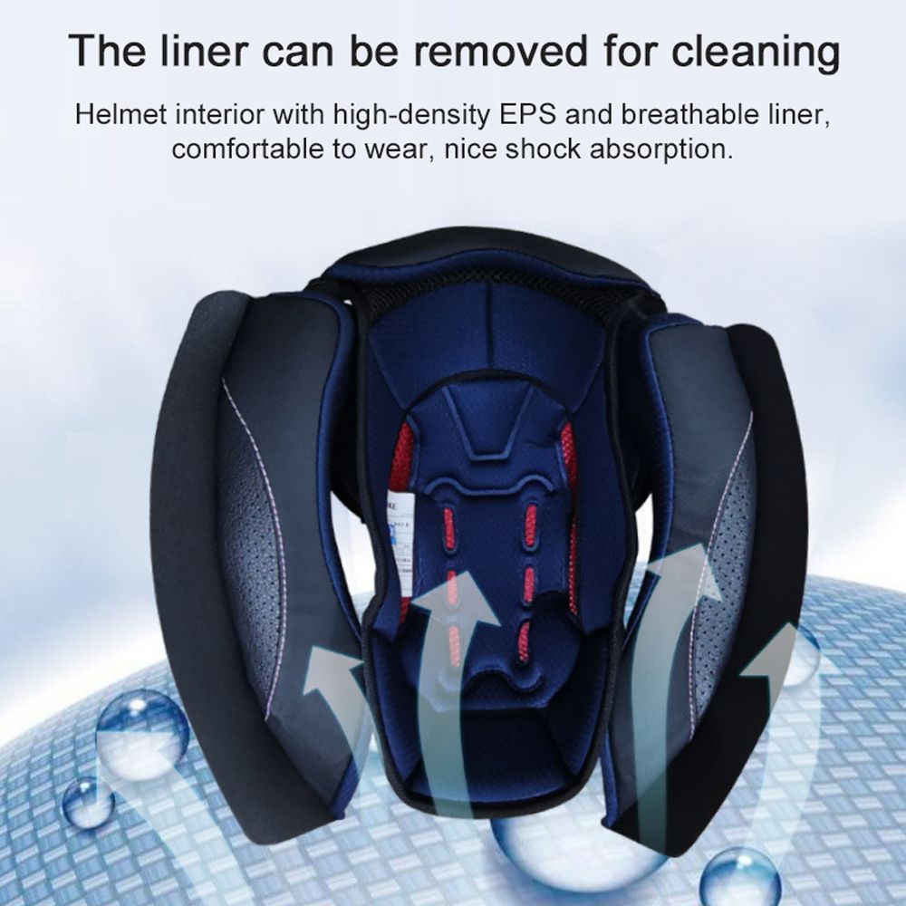 Motorcycle Street Bike Helmet Full Face Safety Helmet