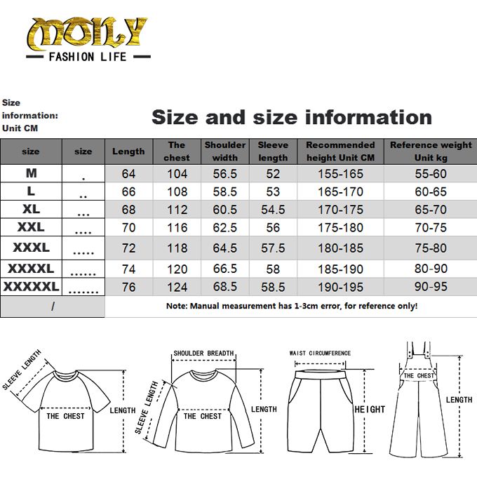 Men's Casual Sports Round Neck Sweatshirt T-shirt - Black