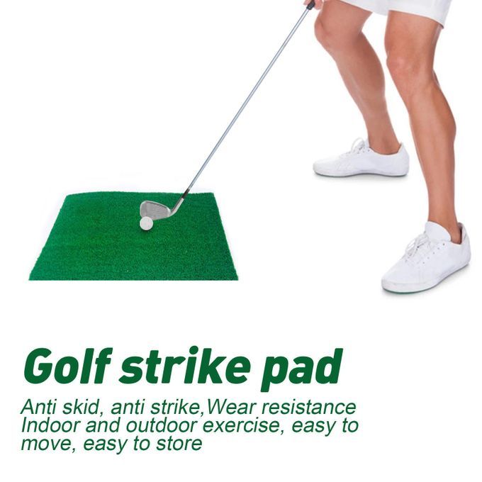 Golf Practice Training Mat Beginner Practice Swing Pad Indoor/Outdoor