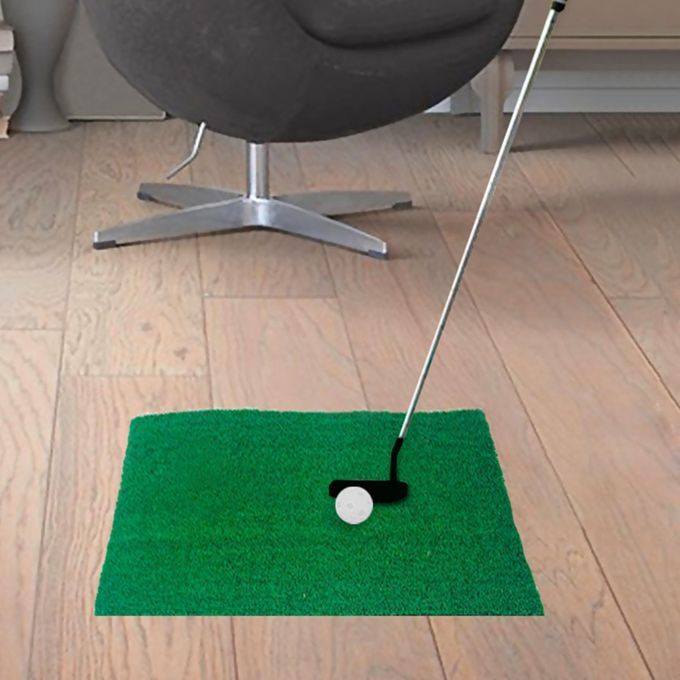 Golf Practice Training Mat Beginner Practice Swing Pad Indoor/Outdoor