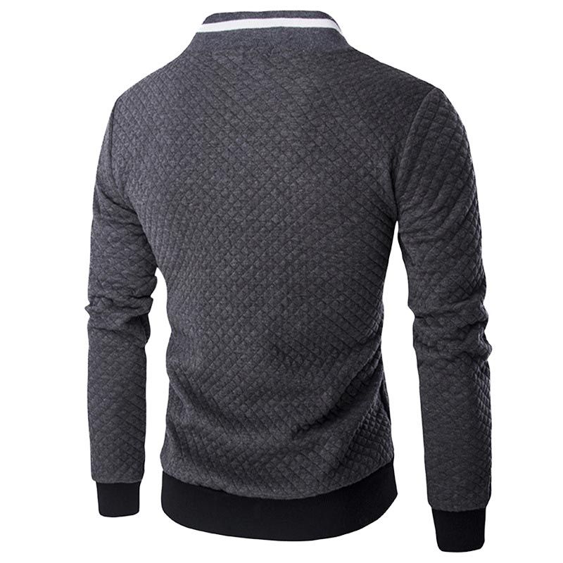 Men's Casual Windbreak Lightweight Blazer Jacket & Coats - Dark Gray