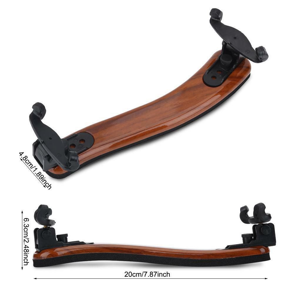3/4 4/4 Violin Maple Shoulder Rest Shoulder Pad Piano Rest