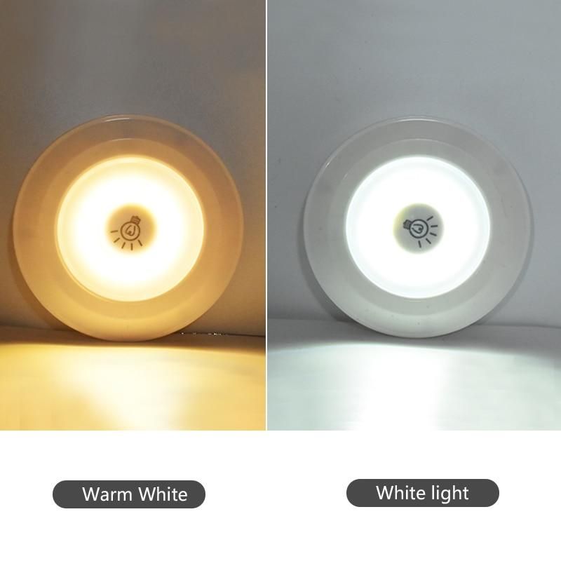 Smart Wireless Remote Control Dimmable Night Light Decorative Kitchen Closet Staircase Aisle Bathroom Lighting Mini LED Lights