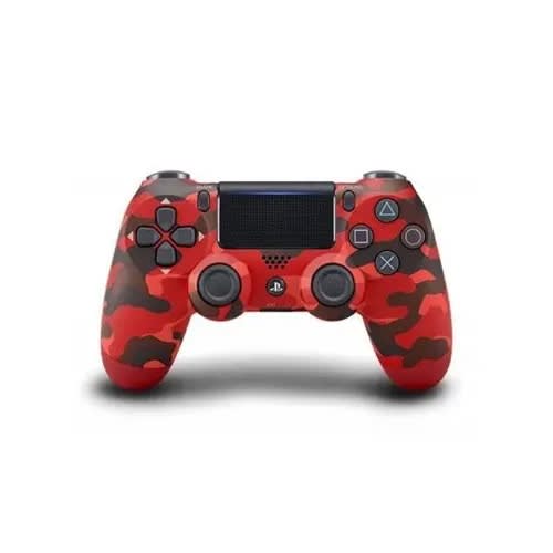 Play Station 4 Wireless Controller Game Pad - New Model - Red Camo