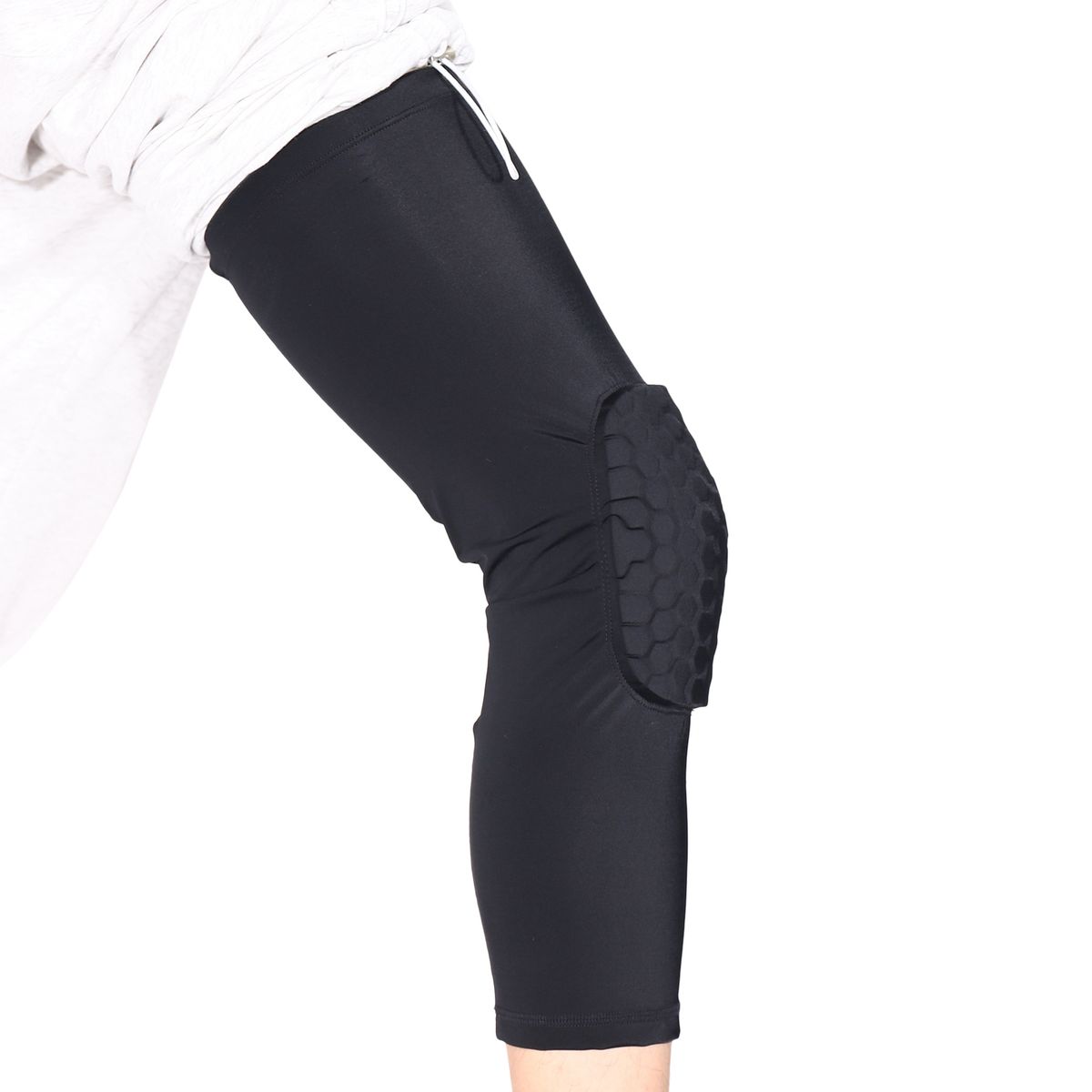 Adult Men Kids Basketball Pad Leg Knee Long Sleeve
