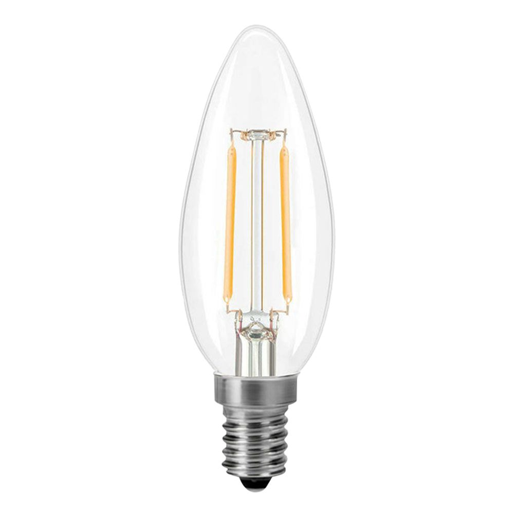 2W LED Light Bulb 2700K Warm White E14 Base Candelabra Bulb