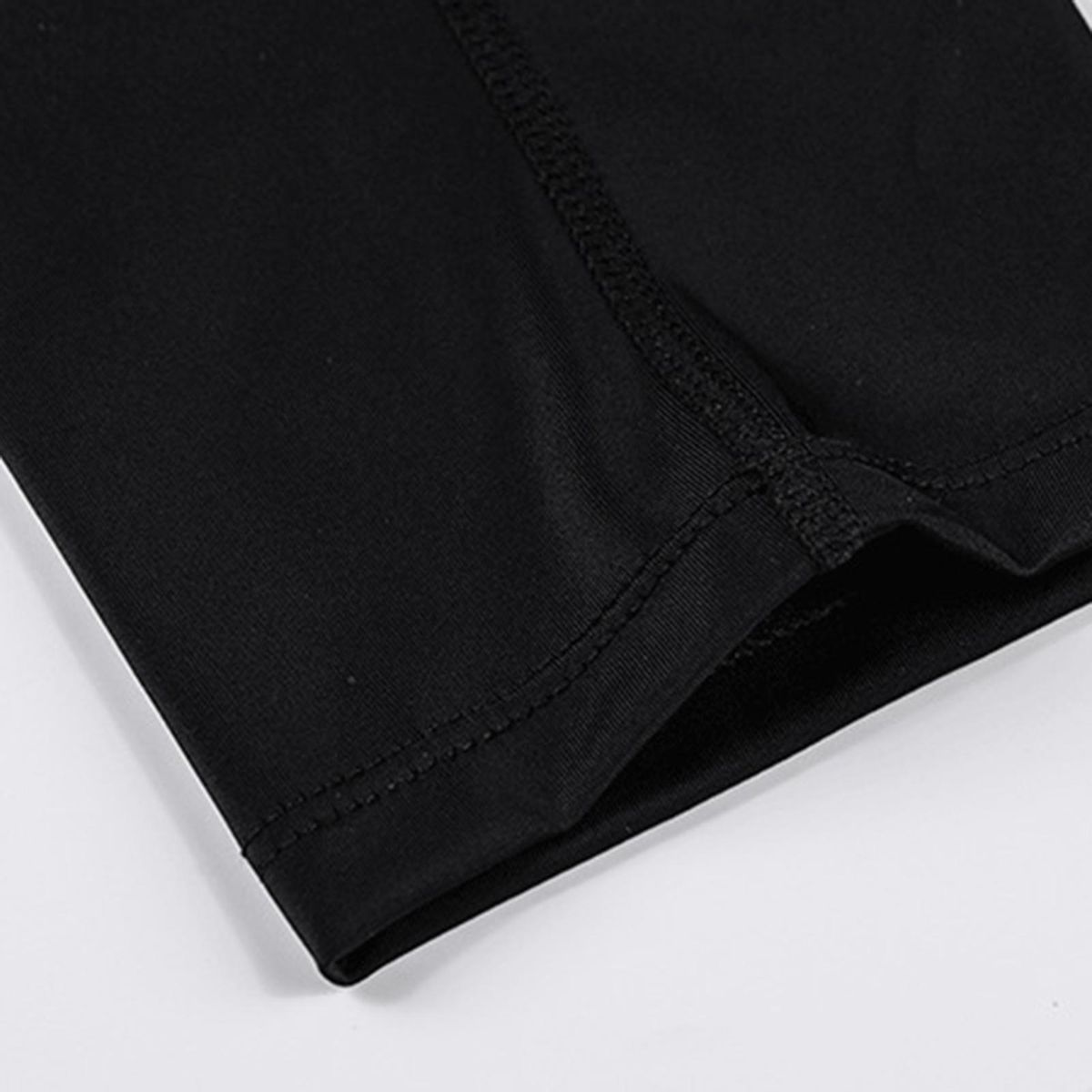 1Pc Knee Support Long Compression Knee Sleeve Black