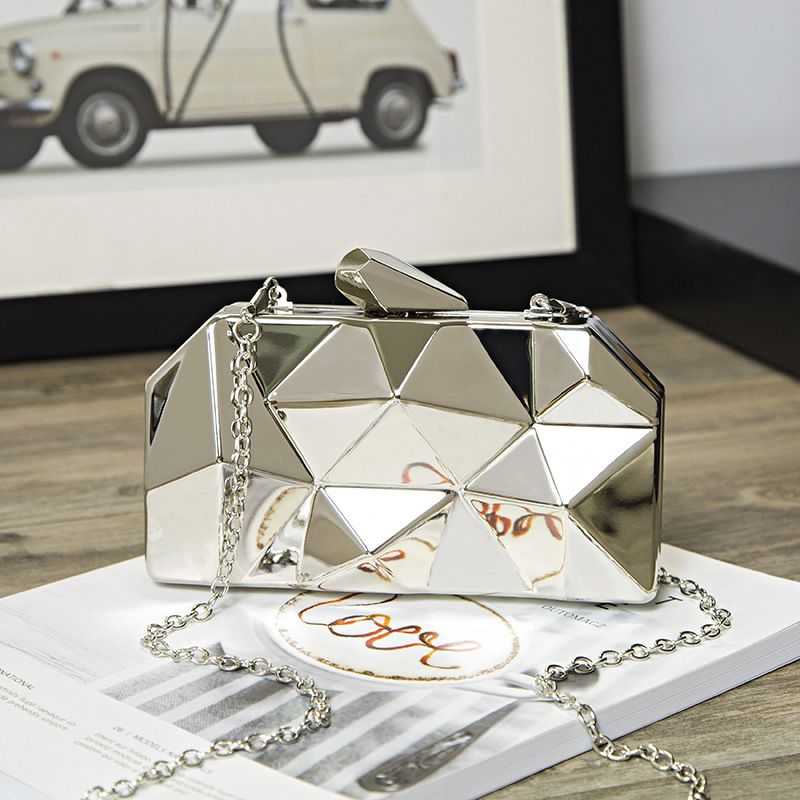2022 Ladies Casual Fashion Messenger Bag - Silver