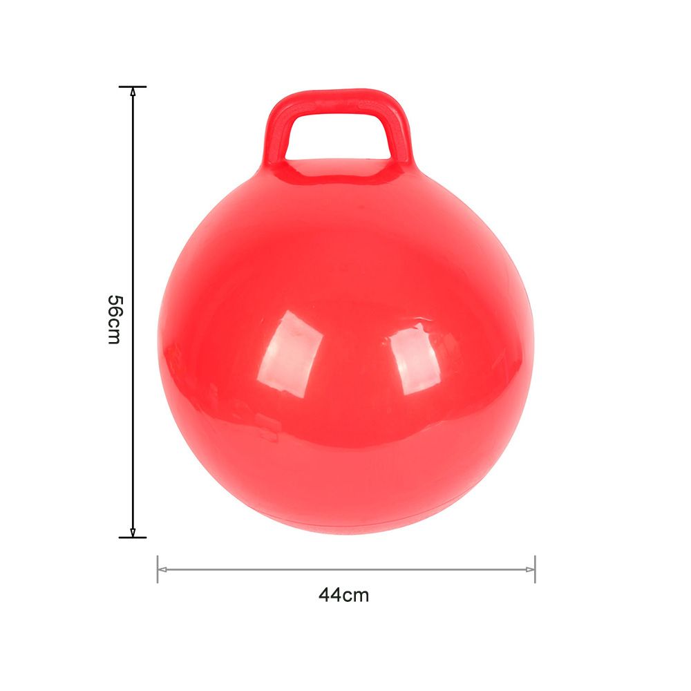 Pure Color Inflatable Bouncing Ball Kids Jumping Hop Ball