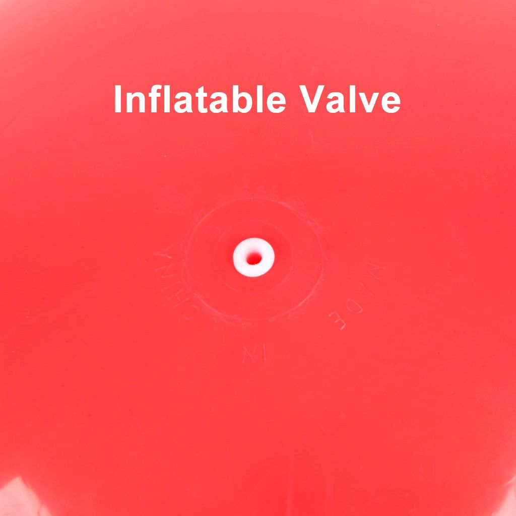 Pure Color Inflatable Bouncing Ball Kids Jumping Hop Ball