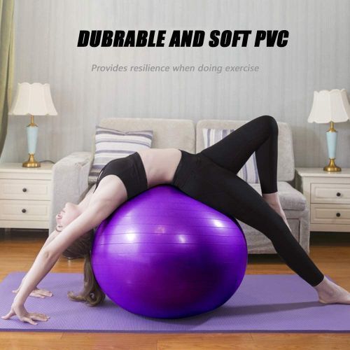 Big Size Premium Exercise GYM Yoga Ball Fitness Free Pump