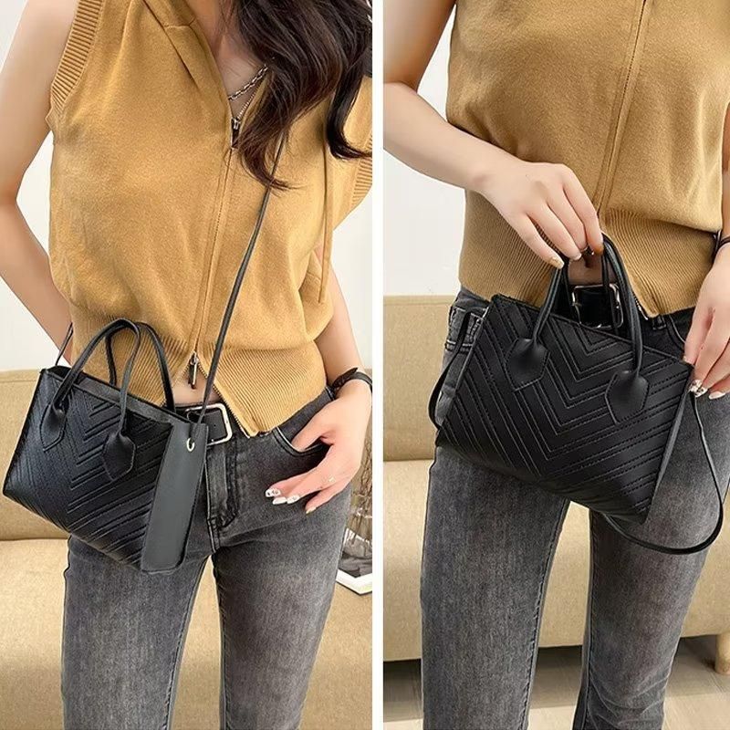Ladies Hand Bag Tote Bag PU Leather Shoulder Bag Chain Crossbody Bag For Women