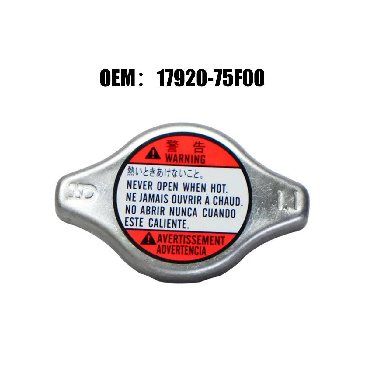 1Pcs Universal Radiator Cap 17920-75F00-00017920-75F00 for Suzuki SX4 Swift Grand Vitara Jimny Vitara MK3