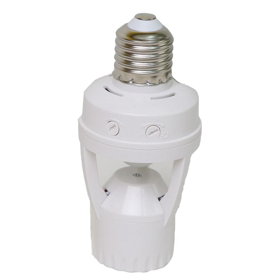 E27 LED 220V Screw Light Holder LED PIR Infrared