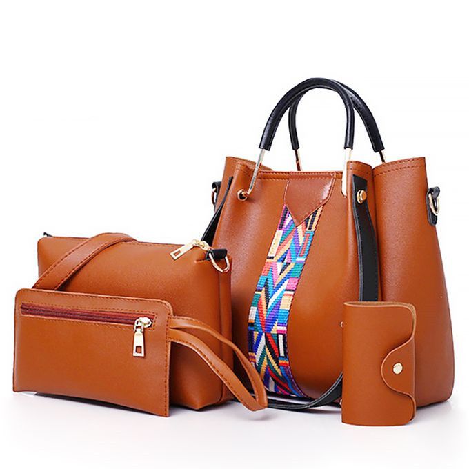 4 In 1 Women Bag Handbag Crossbody Bag