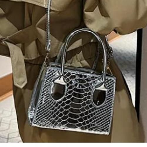 Trendy Female Portable Handbag + Small Purse