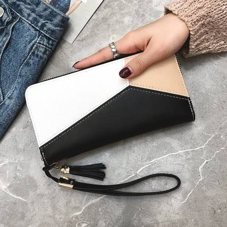 Ladies Clutch Long Zipper Wallet For Women - Mini Purse