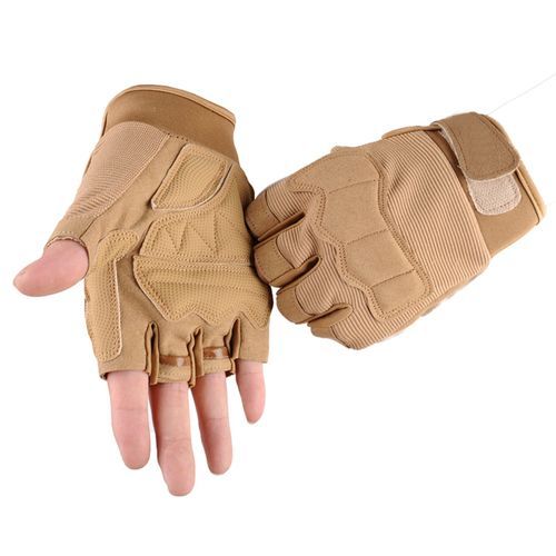 Men's Sports Fitness Weight Lifting Gym Gloves Training Fitness Bodybuilding Workout Wrist Wrap Exercise Glove(#As Show)