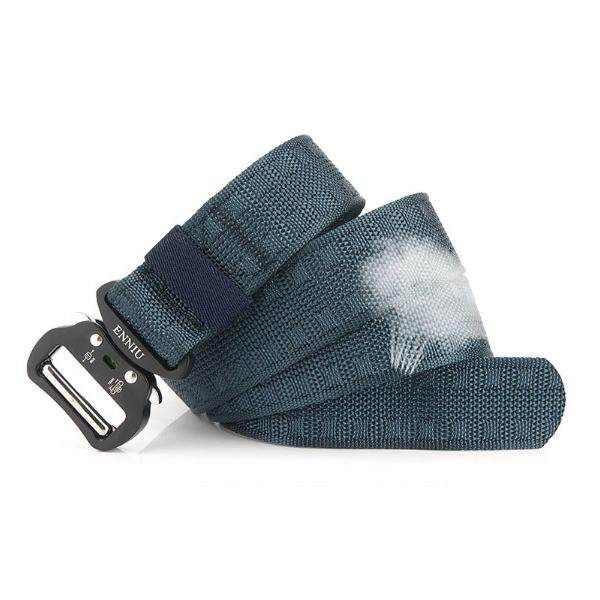 Belt Multifunctional Nylon Outdoor Training Pants Navy Blue