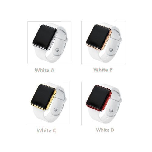 Led Square Sports Watch Boys Girls Students Watch