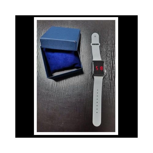 Led Square Sports Watch Boys Girls Students Watch