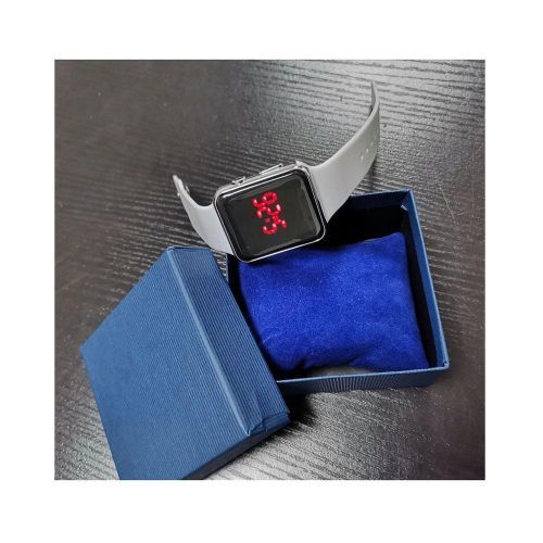 Led Square Sports Watch Boys Girls Students Watch