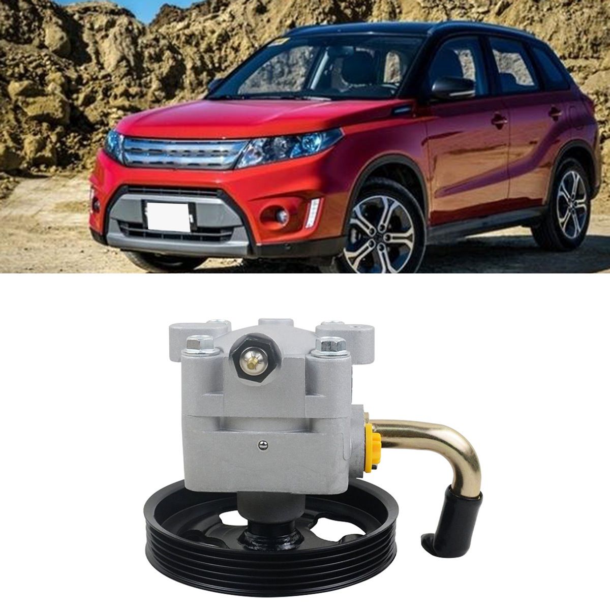 49110-65J00 Power Steering Pump Steering Power Pump Automobile for Vitara 20 AWD 2005-2015
