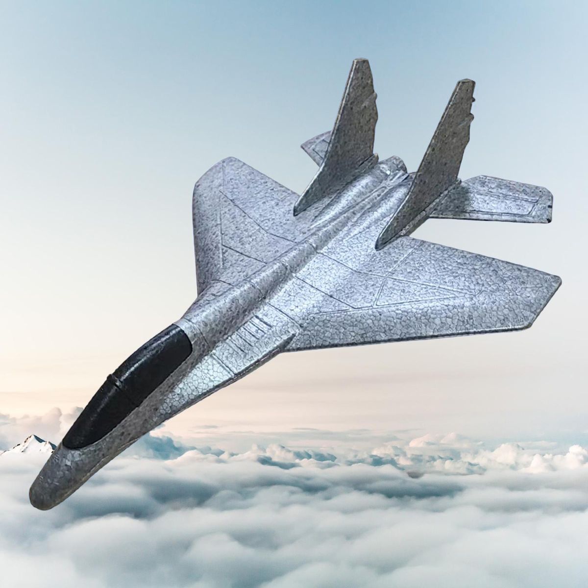 Foam Airplane Hand Throwing Kids Flying Game Toy For