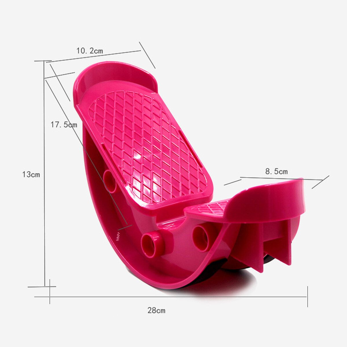 Fitness Pedal Foot Rocker Stretcher Sports Stretching Tool Pain Relief For Achilles Tendonitis Heel Shin Splint Plantar Fasciitis Grey