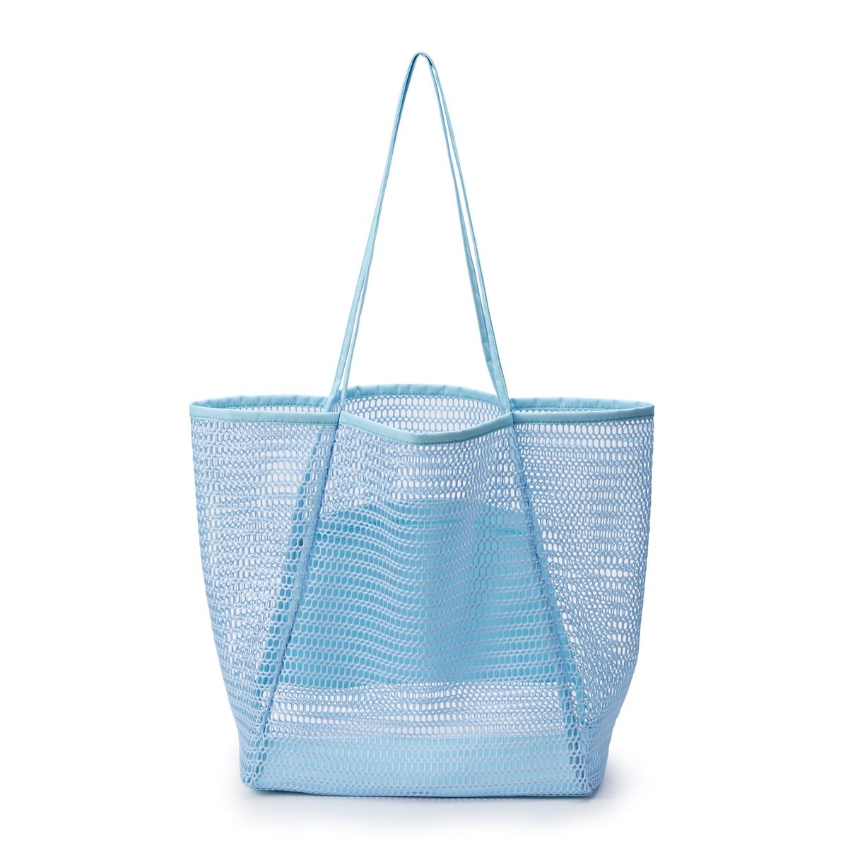 Beach Mesh Bag Large Mesh Tote Bag For Women Big Capacity Shoulder Handbags