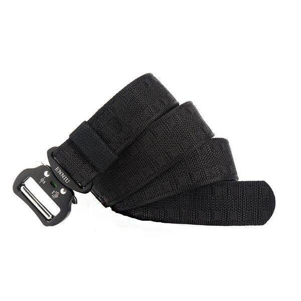 Belt Multifunctional Nylon Outdoor Training Pants Black