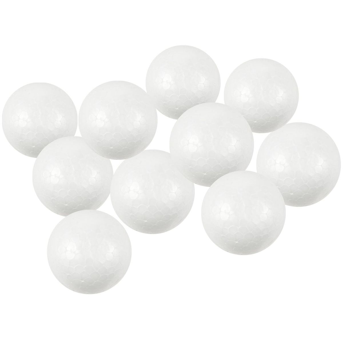 10 x Christmas Decoration Modelling Craft Polystyrene Foam