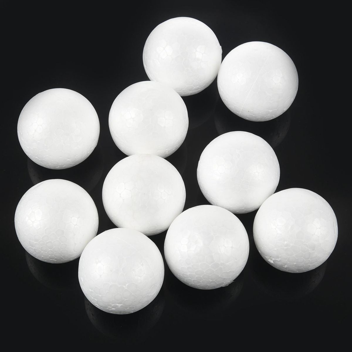 10 x Christmas Decoration Modelling Craft Polystyrene Foam