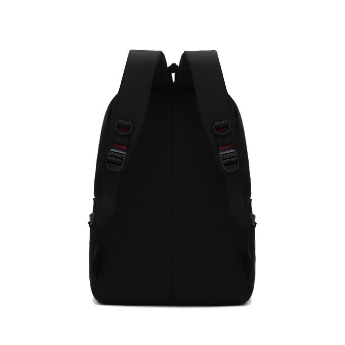 Backpack Casual Travel Bag School Bag & Laptop Bag- Black