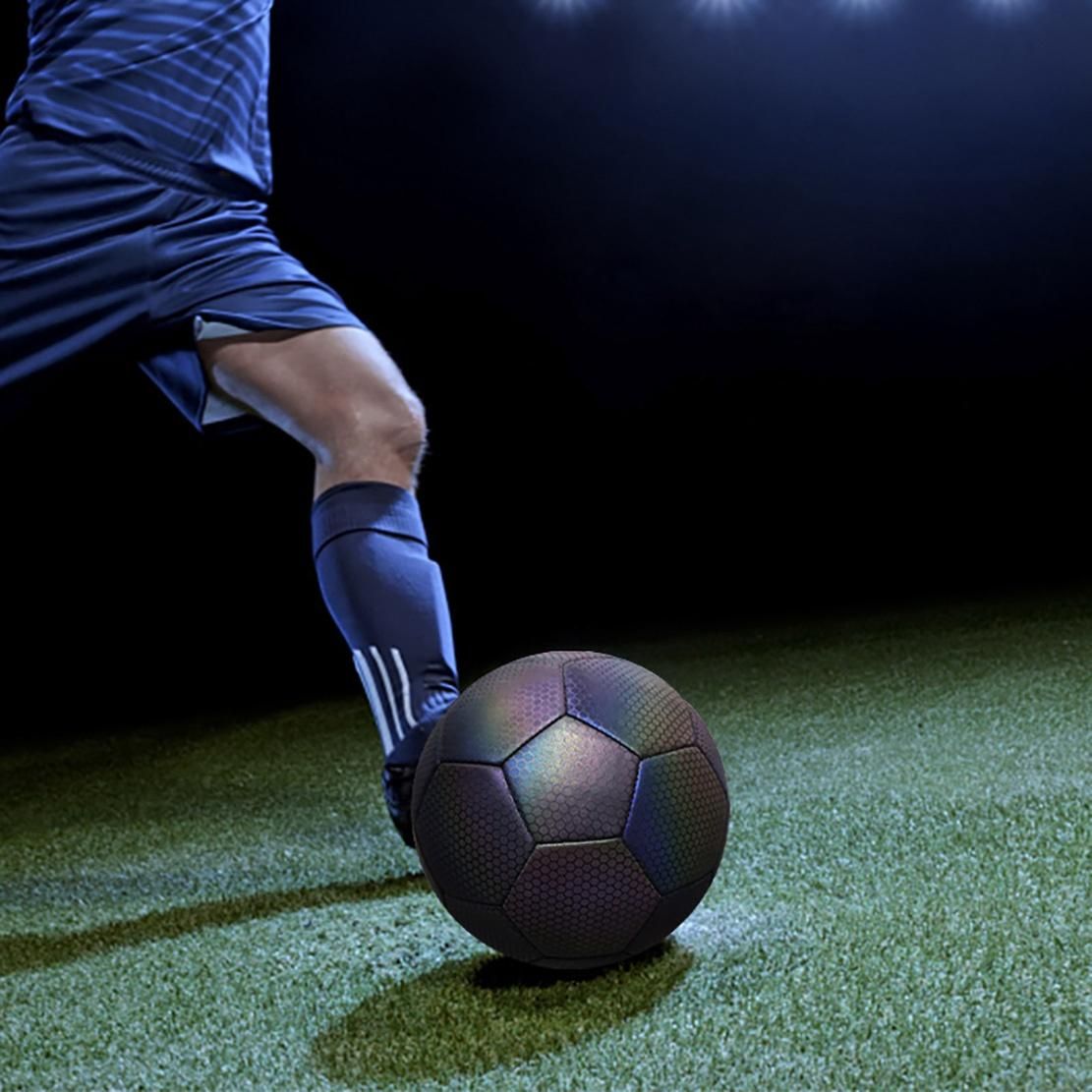 Reflective Soccer 5 Size for Indoor Outdoor Soccer