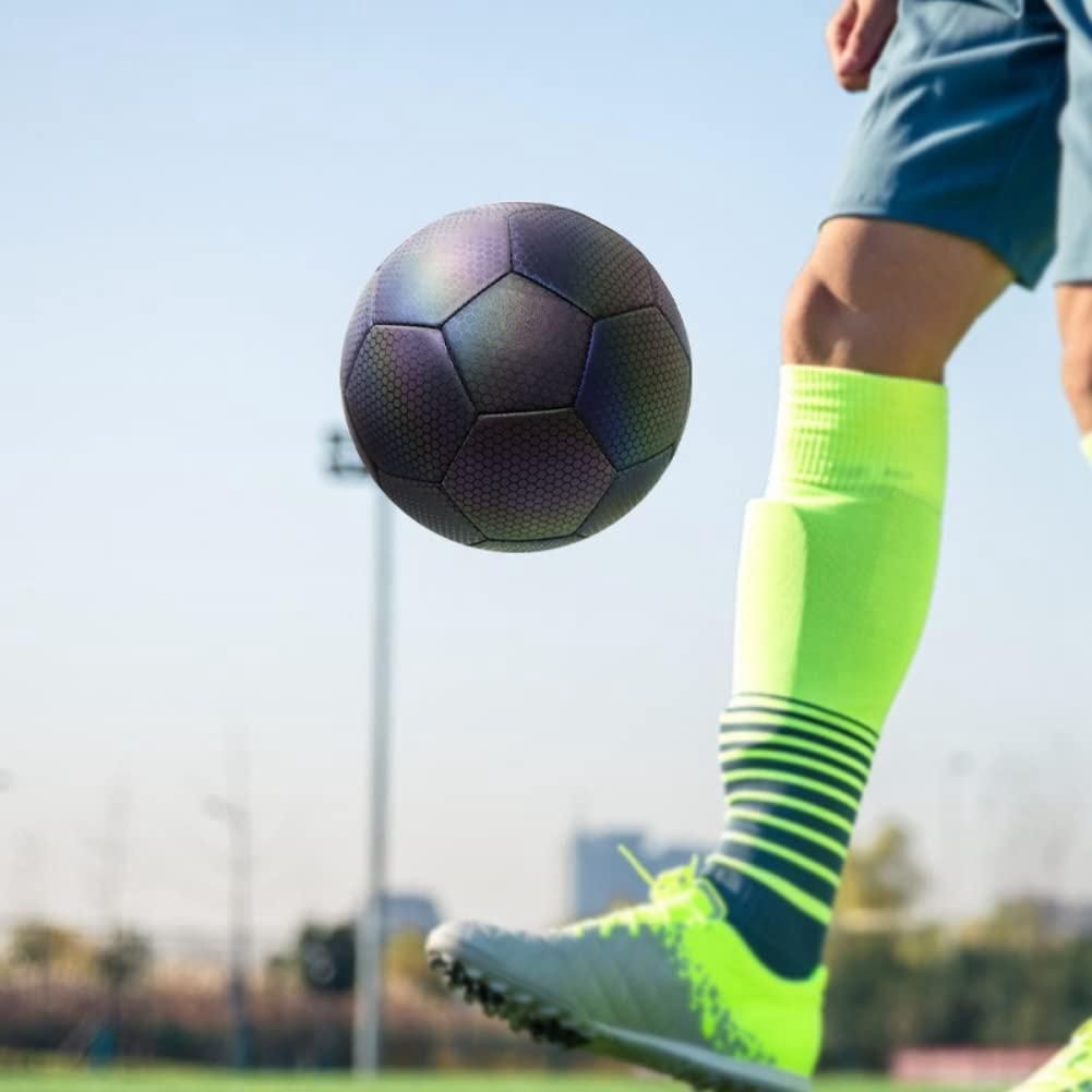 Reflective Soccer 5 Size for Indoor Outdoor Soccer