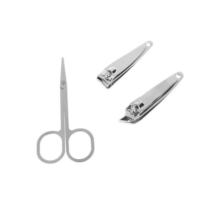 7pc Stainless Steel Manicure Pedicure Set Nail Cutter Clipper