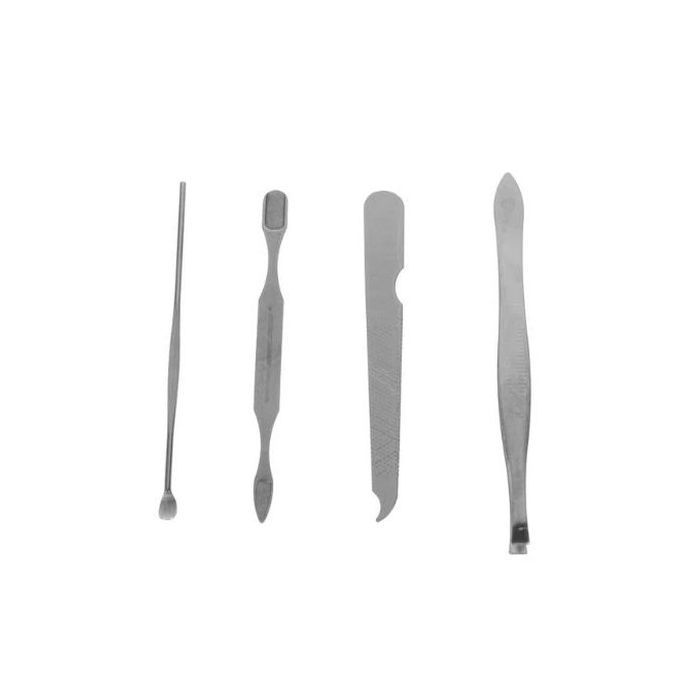7pc Stainless Steel Manicure Pedicure Set Nail Cutter Clipper