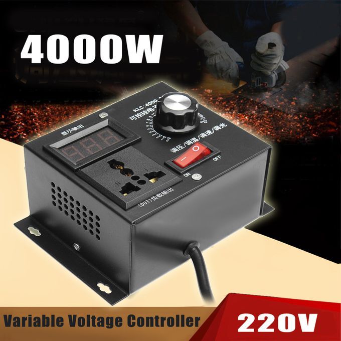 Variable Fan Speed Controller Speed Temperature Adjuatable Voltage
