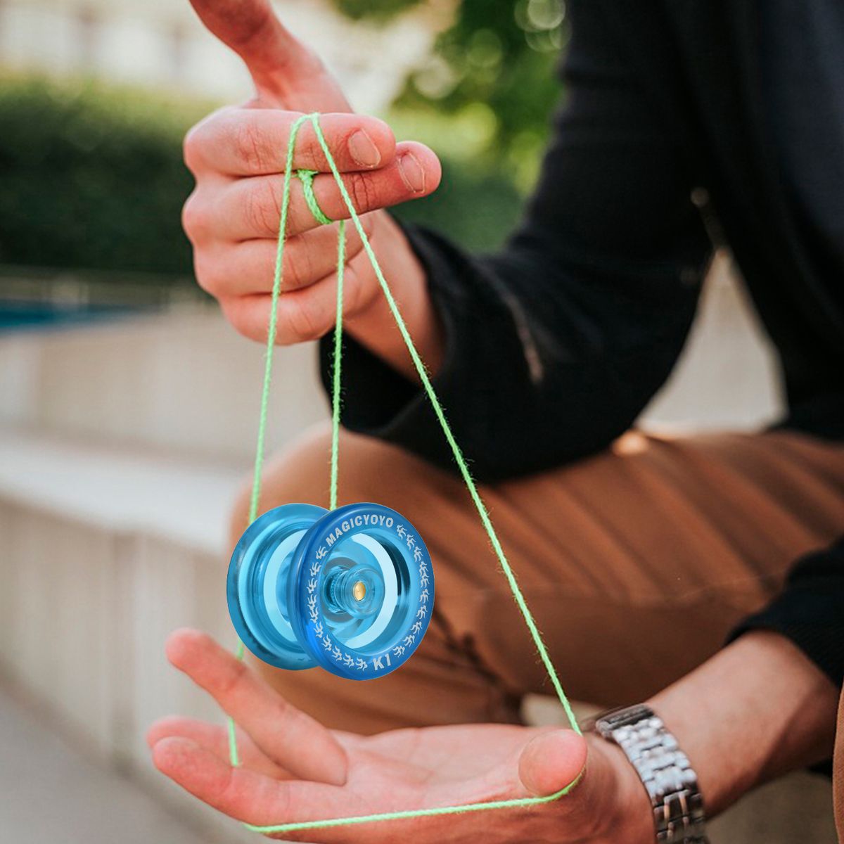Unresponsive Yoyo For Kids Yo-Yo Ball With 5 Replacement