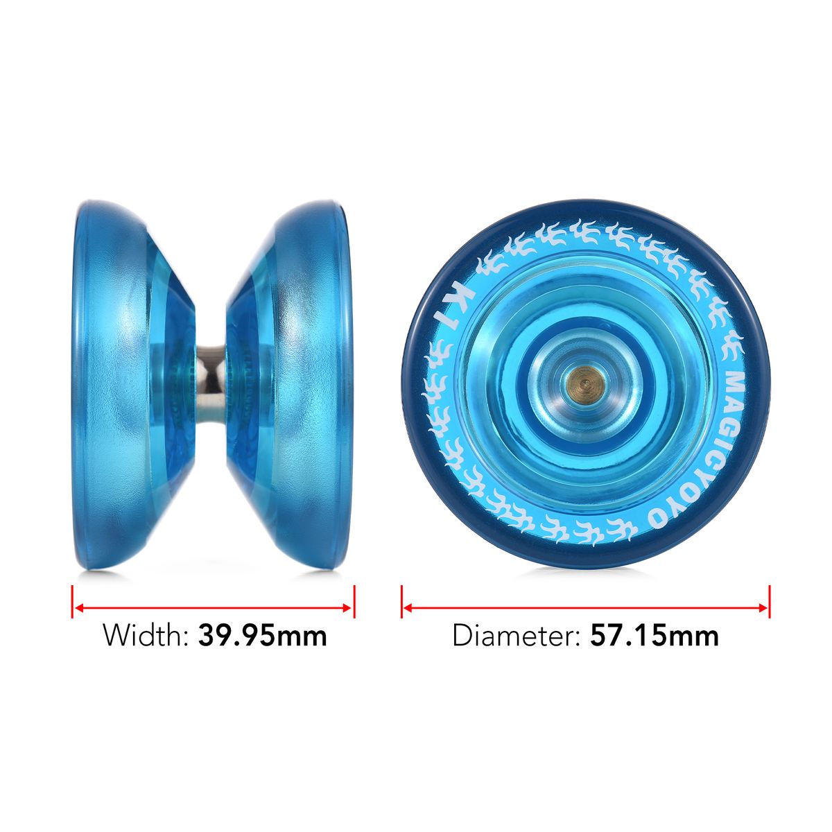Unresponsive Yoyo For Kids Yo-Yo Ball With 5 Replacement