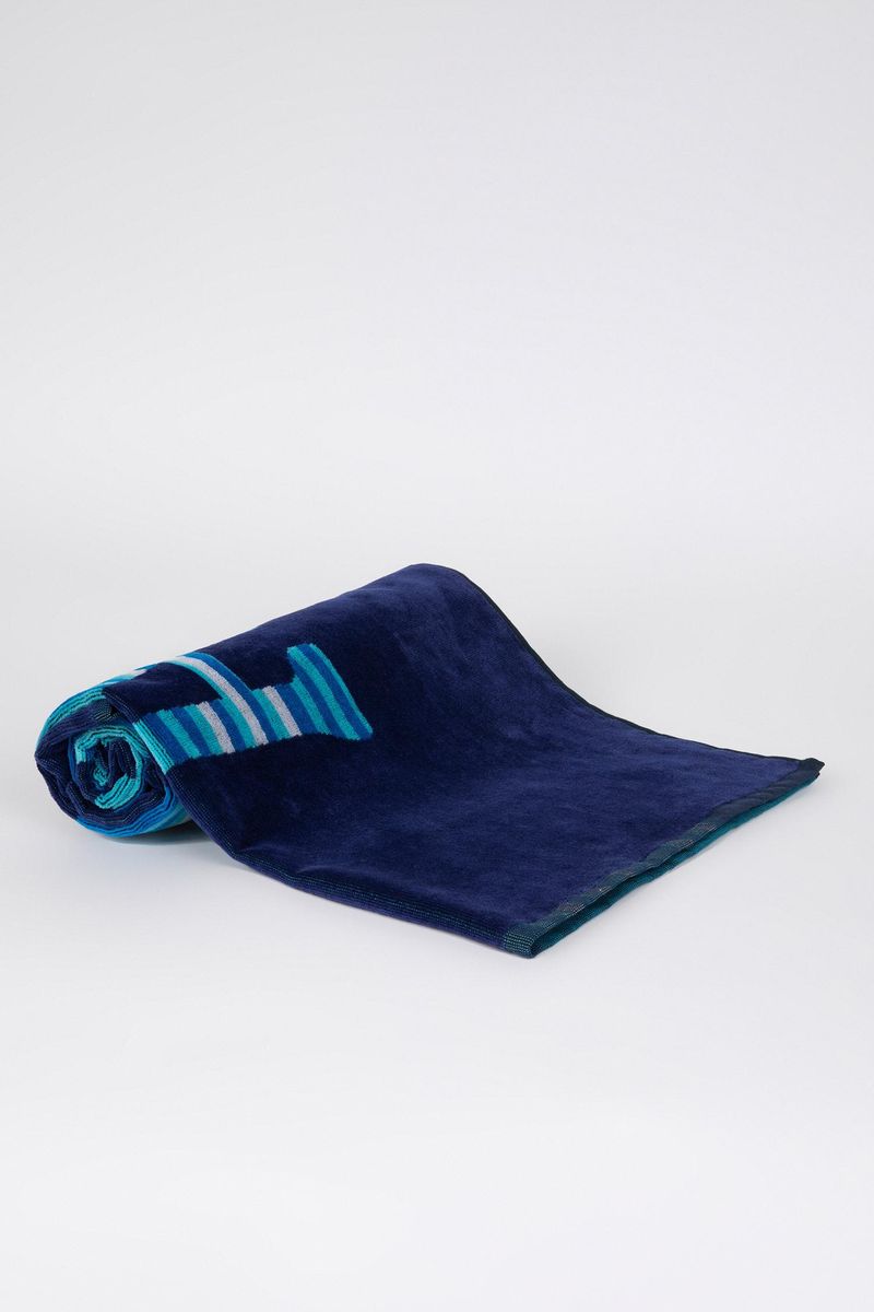 Man Casual Towel - Indigo