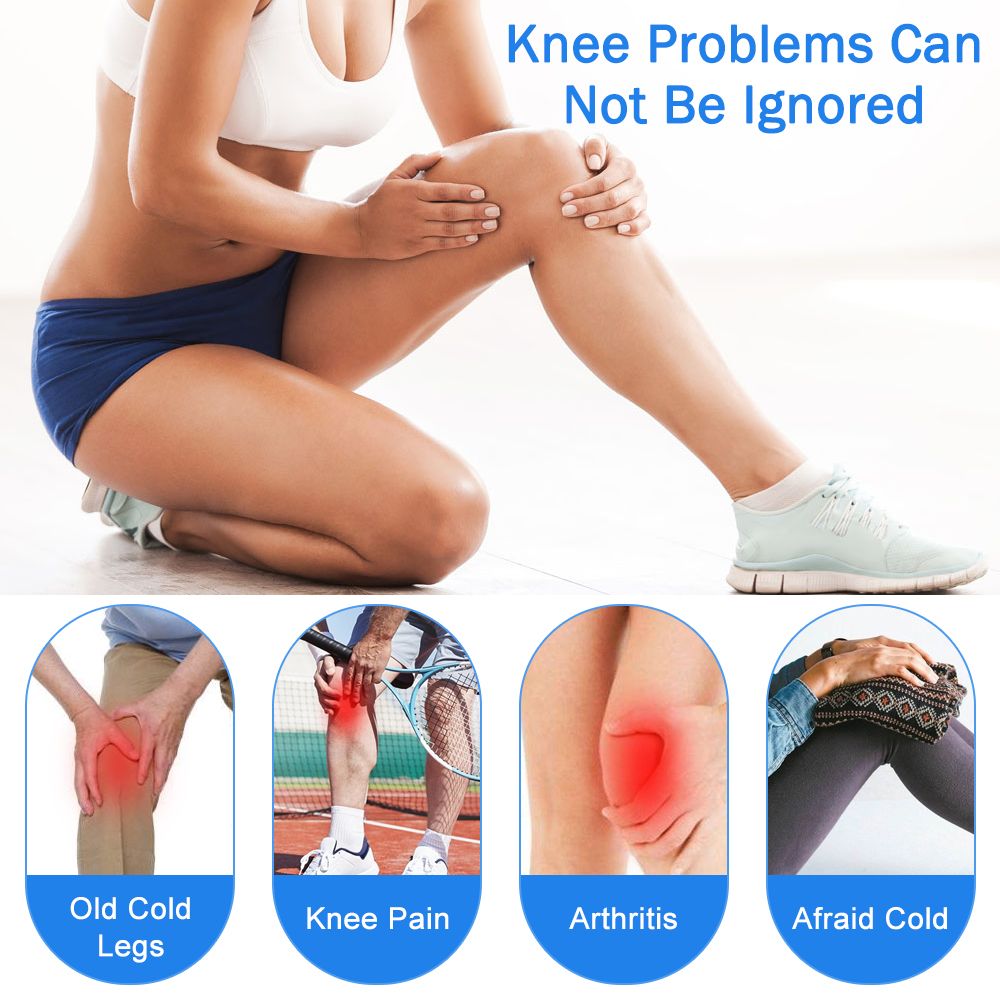 Arthritis Knee Support Infrared Heating Therapy Kneepad For