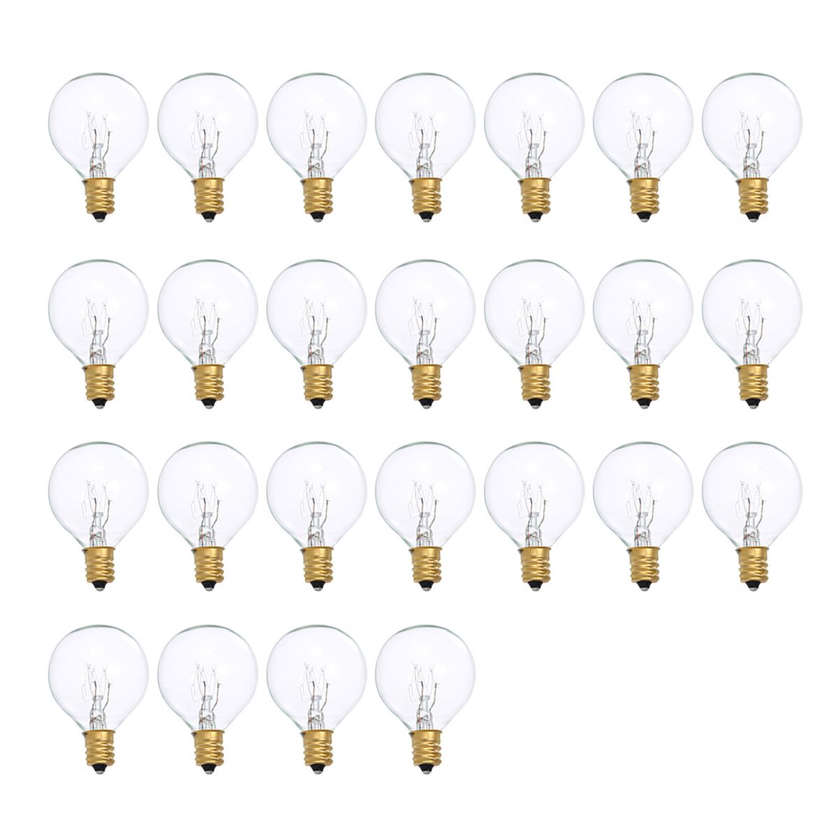 G40 Light Bulbs Replacement G40 Tungsten Bulb Lamp 7W